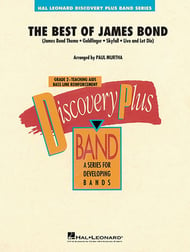 The Best of James Bond Concert Band sheet music cover